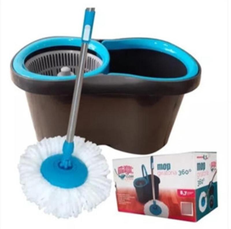 Mop Giratoria 360 Magic Clean 8,7L - Xplast - Mop - Magazine Luiza
